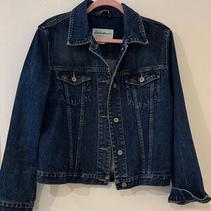 Eddie Bauer Dark Blue Jean Jacket